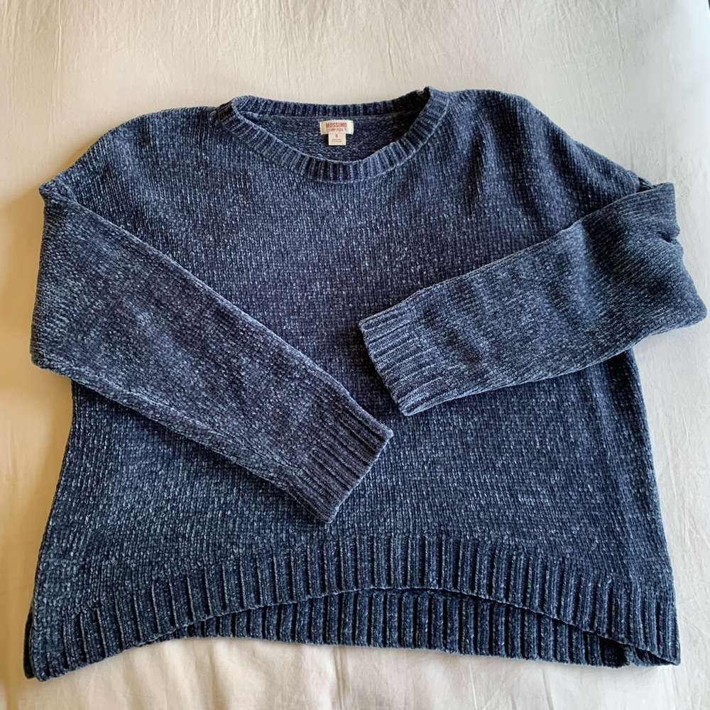 Mossimo Chenille Blue Sweater